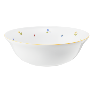 Schüssel rund 24 cm Community Streublume gelbe Linie 57387