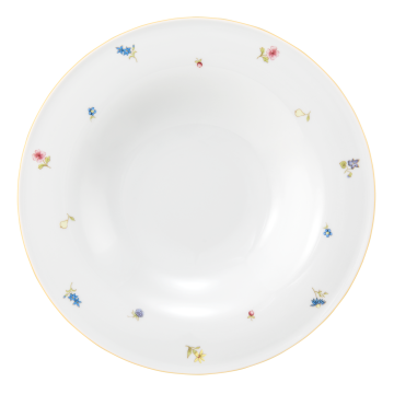 Pastateller tief 27 cm Community Streublume gelbe Linie 57387