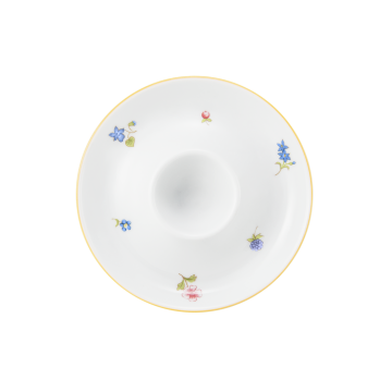 Eierbecher mit Ablage Community Streublume gelbe Linie 57387
