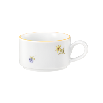 Obere zur Moccatasse 0,09 l Community Streublume gelbe Linie 57387