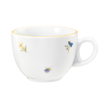 Obere zur Kaffeetasse 0,22 l Tulpe Community Streublume gelbe Linie 57387