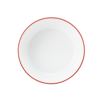 Salats rund 12 cm Community Streublume rote Linie 57388