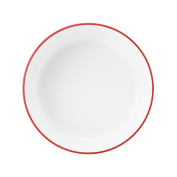 Salats rund 13,5 cm Community Streublume rote Linie 57388