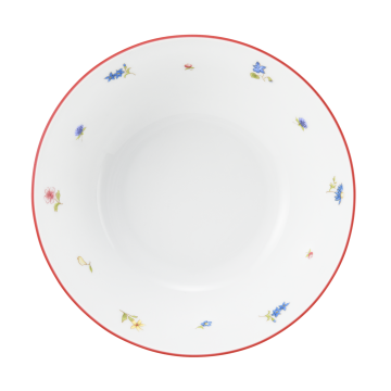 Schüssel rund 18 cm Community Streublume rote Linie 57388