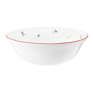 Schüssel rund 21 cm Community Streublume rote Linie 57388