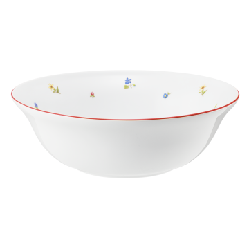 Schüssel rund 24 cm Community Streublume rote Linie 57388