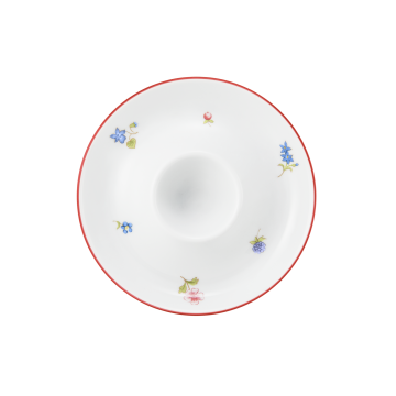 Eierbecher mit Ablage Community Streublume rote Linie 57388