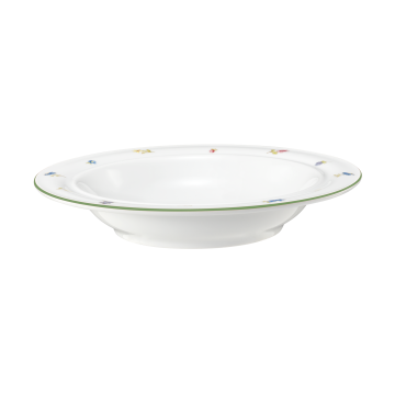 Teller tief 23 cm Community Streublume grüne Linie 57389