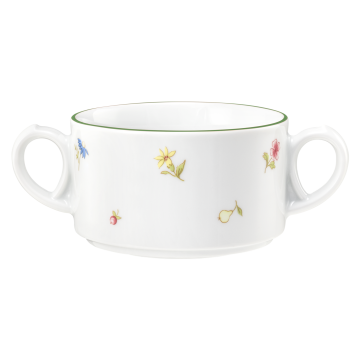 Obere zur Suppentasse 0,30 l Community Streublume grüne Linie 57389