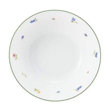 Schüssel rund 18 cm Community Streublume grüne Linie 57389