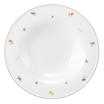 Pastateller tief 27 cm Community Streublume grüne Linie 57389