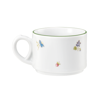 Obere zur Kaffeetasse 0,18 l Community Streublume grüne Linie 57389