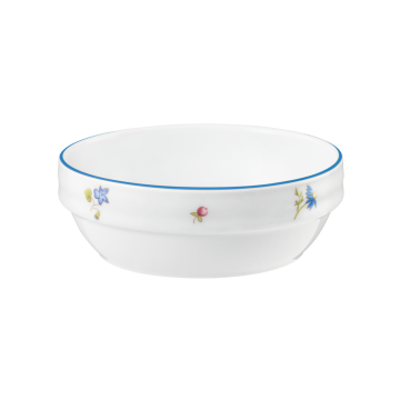 Salats rund 12 cm Community Streublume blaue Linie 57390