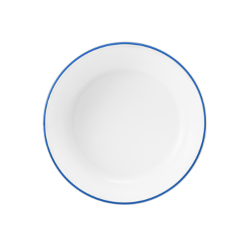 Salats rund 12 cm Community Streublume blaue Linie 57390