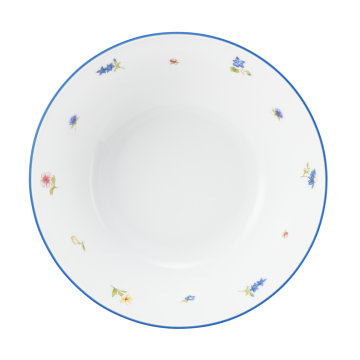 Schüssel rund 18 cm Community Streublume blaue Linie 57390