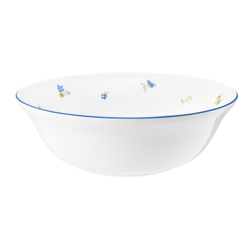 Schüssel rund 21 cm Community Streublume blaue Linie 57390