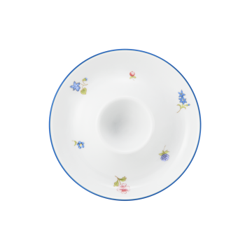 Eierbecher mit Ablage Community Streublume blaue Linie 57390