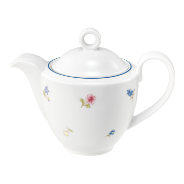 Kaffeekanne 1  0,38 l Community Streublume blaue Linie 57390