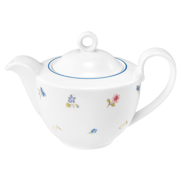 Teekanne 1  0,55 l Community Streublume blaue Linie 57390
