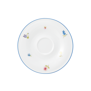 Untere zur Moccatasse 13,5 cm Community Streublume blaue Linie 57390