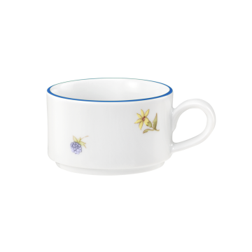 Obere zur Moccatasse 0,09 l Community Streublume blaue Linie 57390