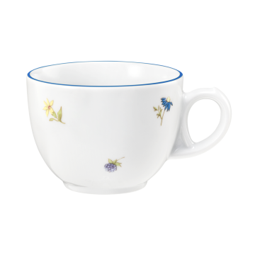 Obere zur Kaffeetasse 0,22 l Tulpe Community Streublume blaue Linie 57390