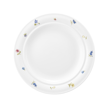 Teller flach 20 cm Fahne Community Streublume 57391