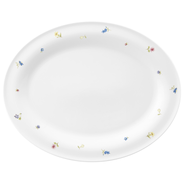 Platte oval 35 cm Community Streublume 57391