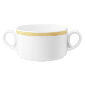 Obere zur Suppentasse 0,30 l Community Pinselband ocker 57392