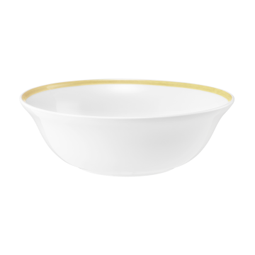 Schüssel rund 24 cm Community Pinselband ocker 57392