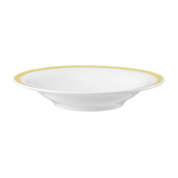 Salatteller 19 cm Community Pinselband ocker 57392