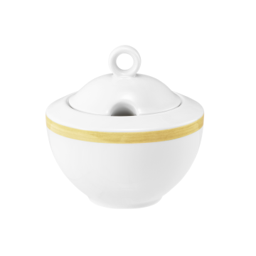 Zuckerdose 2  0,28 l Community Pinselband ocker 57392