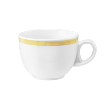 Obere zur Kaffeetasse 0,22 l Tulpe Community Pinselband ocker 57392