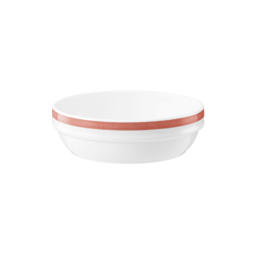 Salats rund 13,5 cm Community Pinselband rot 57393