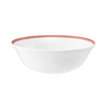 Schüssel rund 21 cm Community Pinselband rot 57393