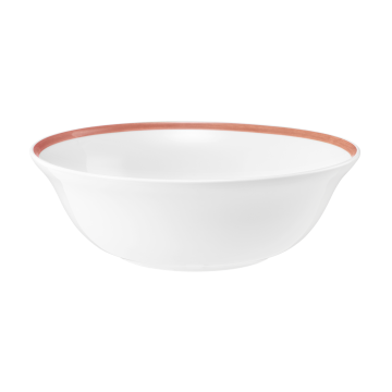 Schüssel rund 24 cm Community Pinselband rot 57393