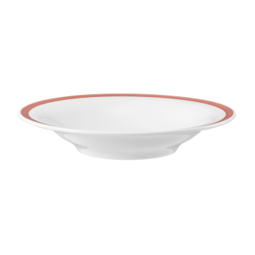 Salatteller 19 cm Community Pinselband rot 57393