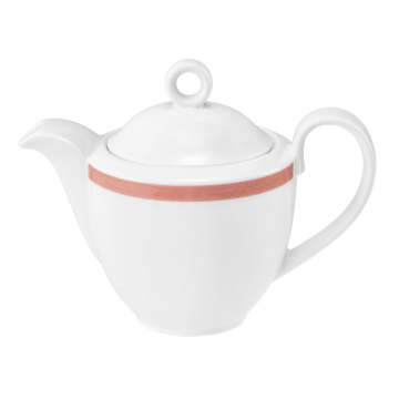Kaffeekanne 1  0,38 l Community Pinselband rot 57393