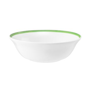 Schüssel rund 21 cm Community Pinselband grün 57394