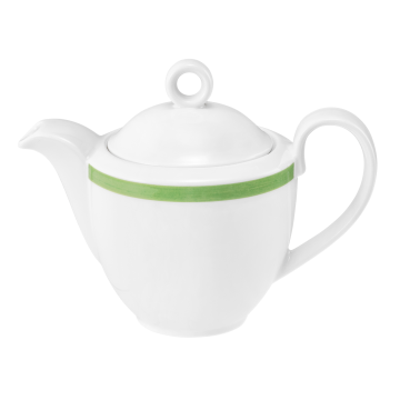 Kaffeekanne 1  0,38 l Community Pinselband grün 57394