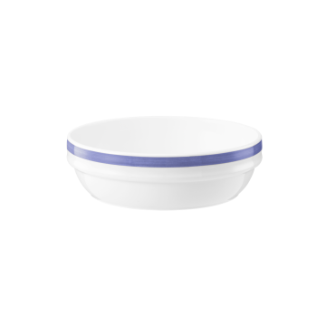 Salats rund 13,5 cm Community Pinselband blau 57395