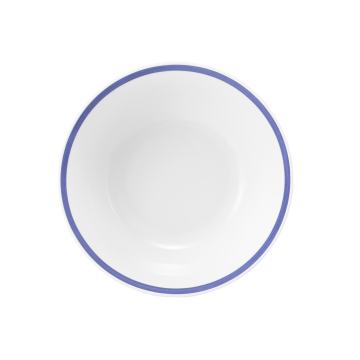 Schüssel rund 18 cm Community Pinselband blau 57395