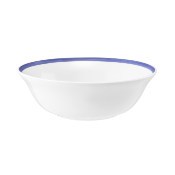 Schüssel rund 21 cm Community Pinselband blau 57395