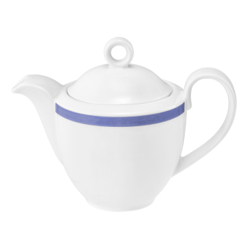 Kaffeekanne 1  0,38 l Community Pinselband blau 57395