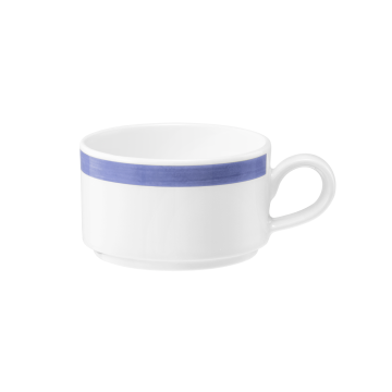 Obere zur Moccatasse 0,09 l Community Pinselband blau 57395