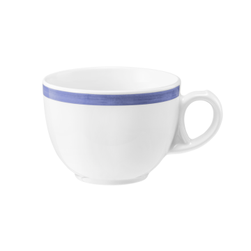 Obere zur Kaffeetasse 0,22 l Tulpe Community Pinselband blau 57395