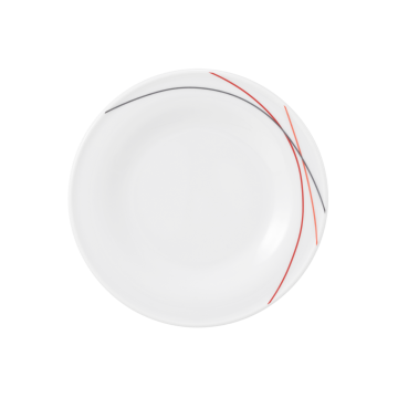 Teller flach 17 cm Community Red Line 57402