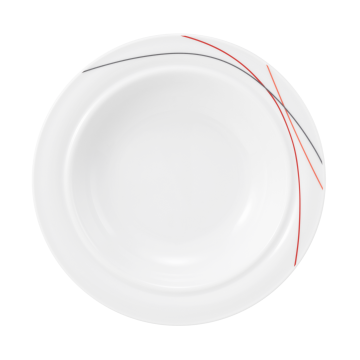 Teller tief 23 cm Community Red Line 57402