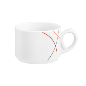 Obere zur Kaffeetasse 0,18 l Community Red Line 57402