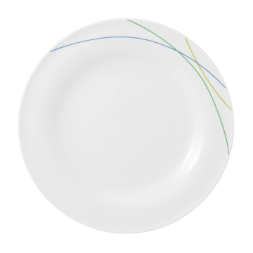 Teller flach 28 cm Community Green Line 57403